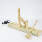 Bamboo Accents Zen Fountains Kit with Pump Adjustable Spout Smooth Matte Finish