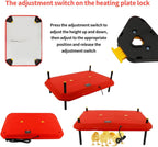 Chick Brooder Heating Plate 40*60CM Adjustable Chicken Coop Brooding Heater AU