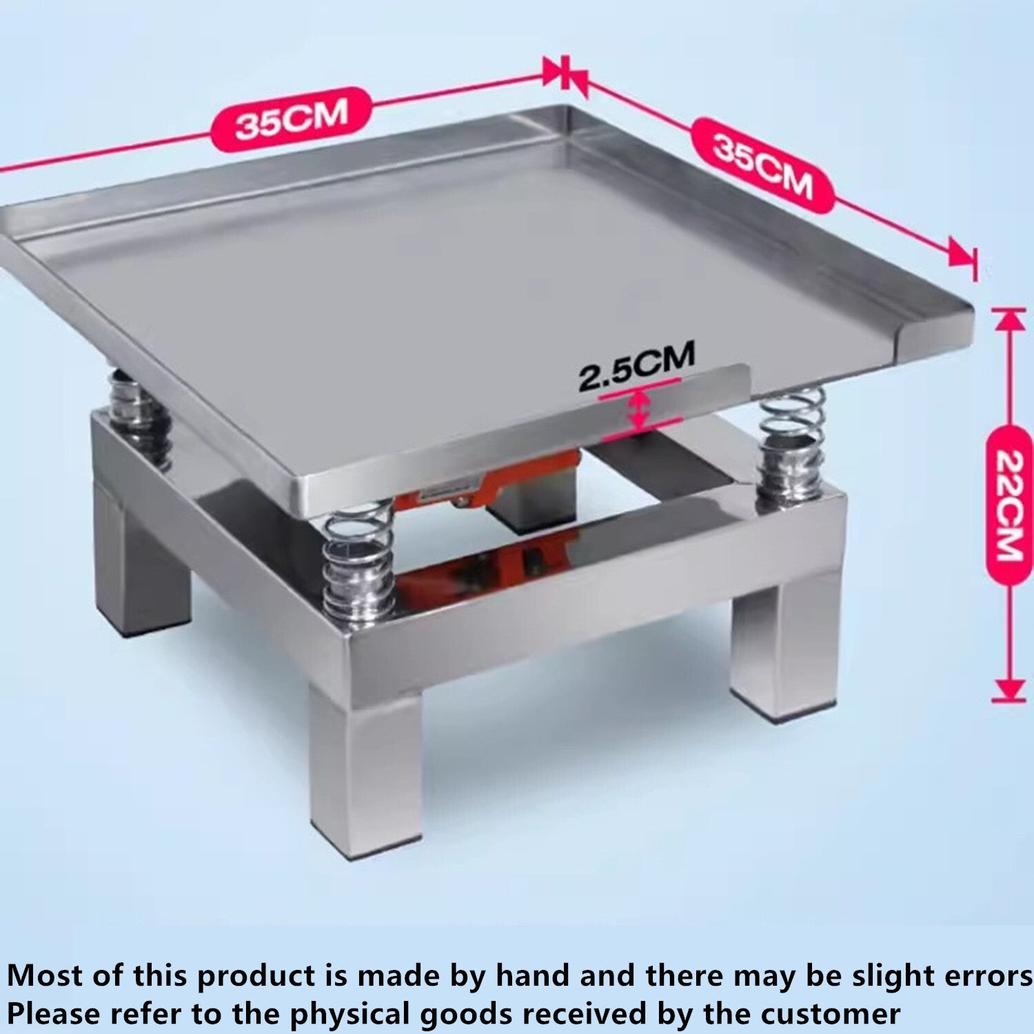 35x35CM Concrete Vibrating Table Vibration Test Bench Test Block Vibration Table