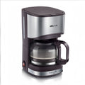 5-Cup Drip Coffee Maker Automatic  Americano Coffee Machine Stainless Filter