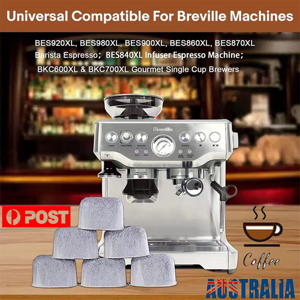 12PCS BWF100 Water Filters For Breville BES870 BES980 Barista Coffee Machine；
