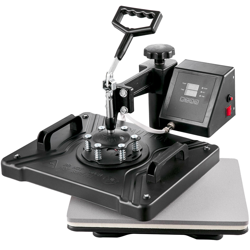 5-in-1 Heat Press Machine for T-Shirts, Mugs, Plates, Caps, and More
