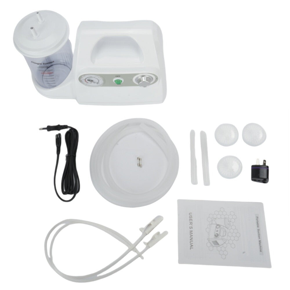 Portable Suction Emergency Machine Medical Aspirator Silent Vacuum Pumping Unit