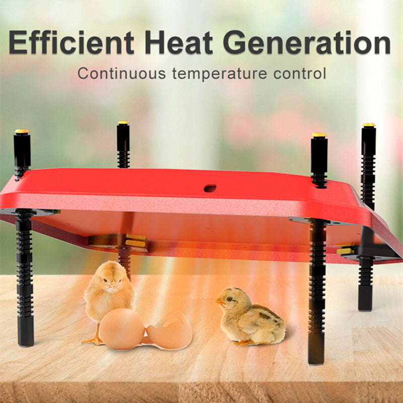 Chick Brooder Heating Plate 40*60CM Adjustable Chicken Coop Brooding Heater AU