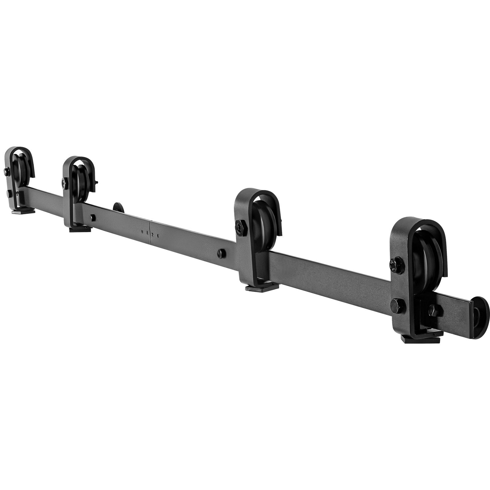 Bi-Folding Sliding Barn Door Track Kit 64" for Four 15" Panels