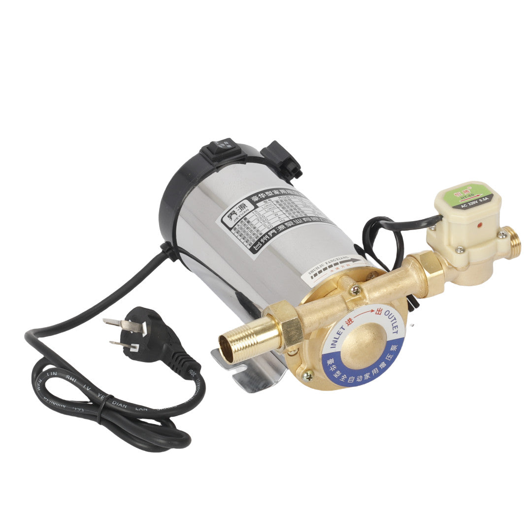 New 150W Stainless Steel Automatic Boost Pump Tap Shower Pressure Water Booster