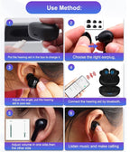 Bluetooth Hearing Aid Rechargeable Hearing Aids Severe Hearing Loss Amplifier