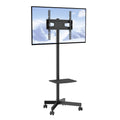Mobile TV Bracket Floor Stand Cart Trolley LCD LED Screen 23" - 60" 39.9kg