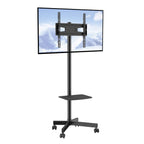 Mobile TV Bracket Floor Stand Cart Trolley LCD LED Screen 23" - 60" 39.9kg