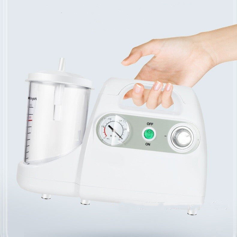 Portable Suction Emergency Machine Medical Aspirator Silent Vacuum Pumping Unit