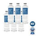 6Pcs Water Filter For Samsung DA97-17376B/HAF-QINS/EXP Fits SRF7500BB SRF7500SB