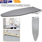 Wall-Mounted Ironing Board Foldable Fold Down Ironing Station for Home Apartment