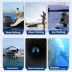 4.3" LCD Monitor Fish Finder Portable  Fishing Camera W/ 8 LED IR For Lake Sea