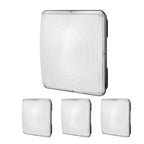 4-Pack 150W LED Canopy Lights 16500LM 5000K for Outdoor Use