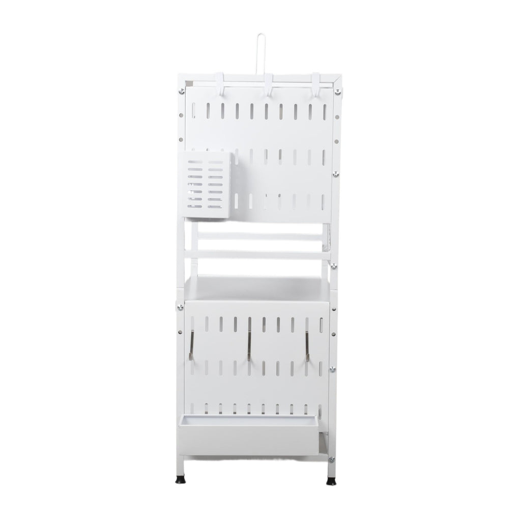 3Tier Microwave Oven Rack Expandable Stand Kitchen Utensils Tableware Storage