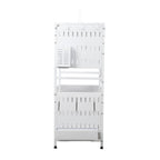 3Tier Microwave Oven Rack Expandable Stand Kitchen Utensils Tableware Storage