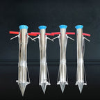 Double Shank Manual Planter Transplanter Seeder Seedling Bulb Planting Tool AU