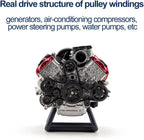 V8 Engine Model Kit Mini Motor Engine Simulation Dynamic V8 That Runs for Model