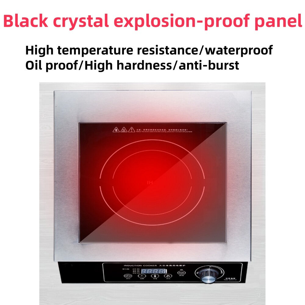 5000W Commercial Induction Cooktop Powerful Electric Countertop Induction Burner