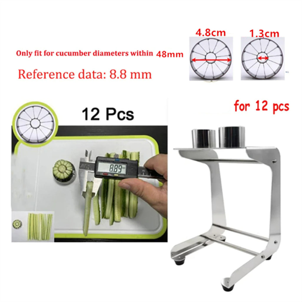 Manual Cucumber Cutter Carrot Stick Maker Commercial Vegetable Slicer for Sushi