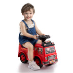 Toddler Push Ride-On Car with Music and Storage, Ages 1-3, Red