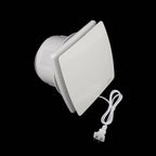 Exhaust Fan 6" Ventilation Fan Window Wall Mount Vent Fan for Kitchen Bathroom
