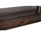 Meditation Altar Table for Spiritual Puja Table with Drawer Bamboo Furniture