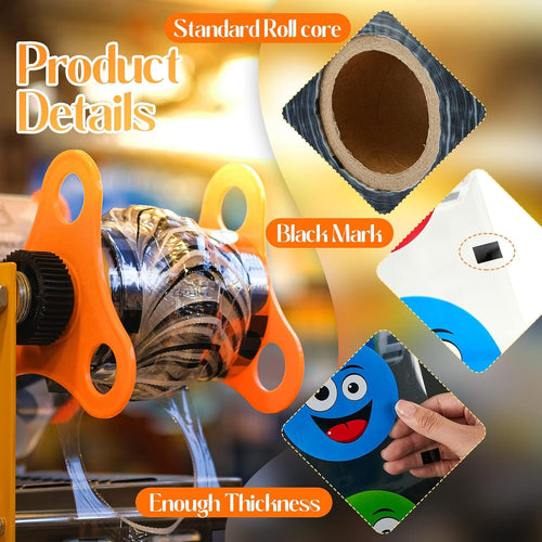 2Rolls 6400 Cups 90/95mm Cup Sealing Film Bubble Boba Milk Tea Cup Sealer Film