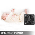 12" Metal Exhaust Fan, 150W, Quiet Operation for Commercial Use