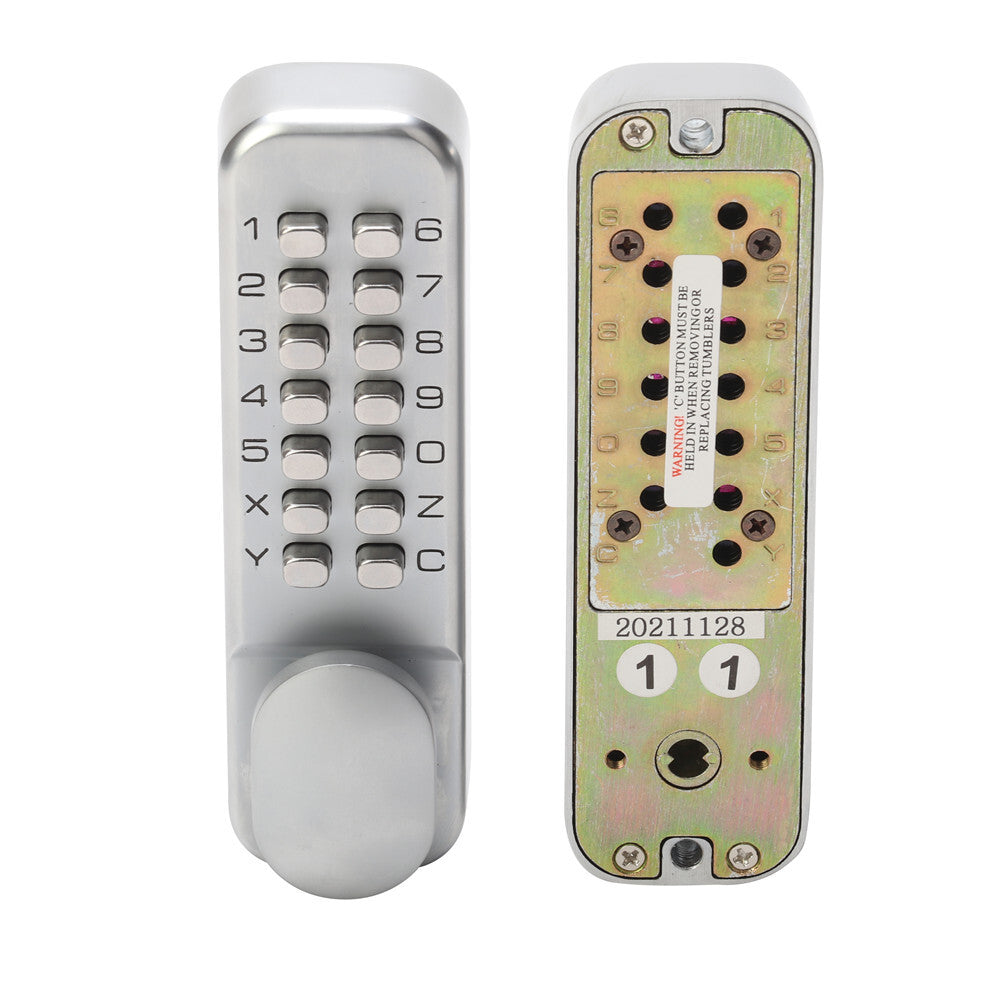 Mechanical Keyless Combination Latch Door Lock Double-Sided Keypads for Gates AU