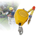 10M Portable Self Retracting Lifeline Safety Tool Lanyard Leash Fall Arrester