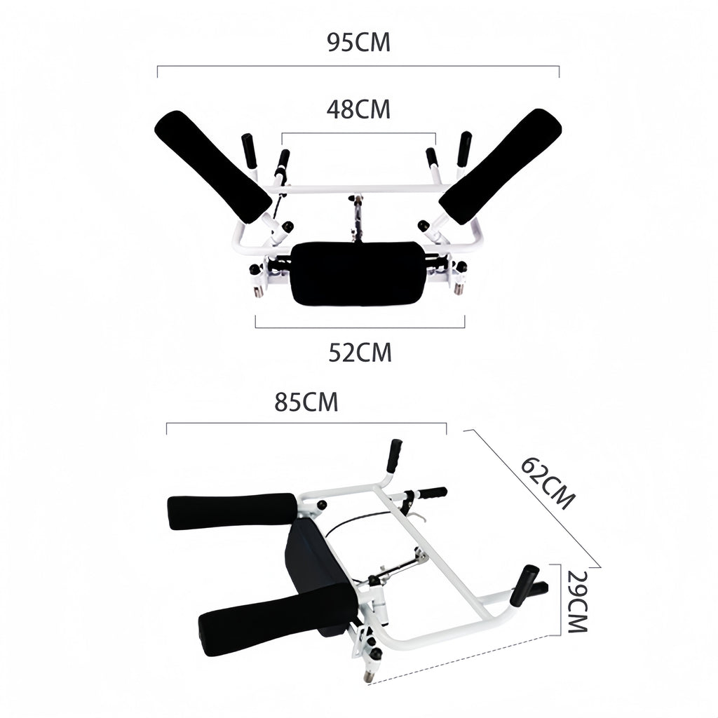 Lift Transfer Chair Patient Wheelchair+Assist Rise Lifter Hydraulic Lift Chair