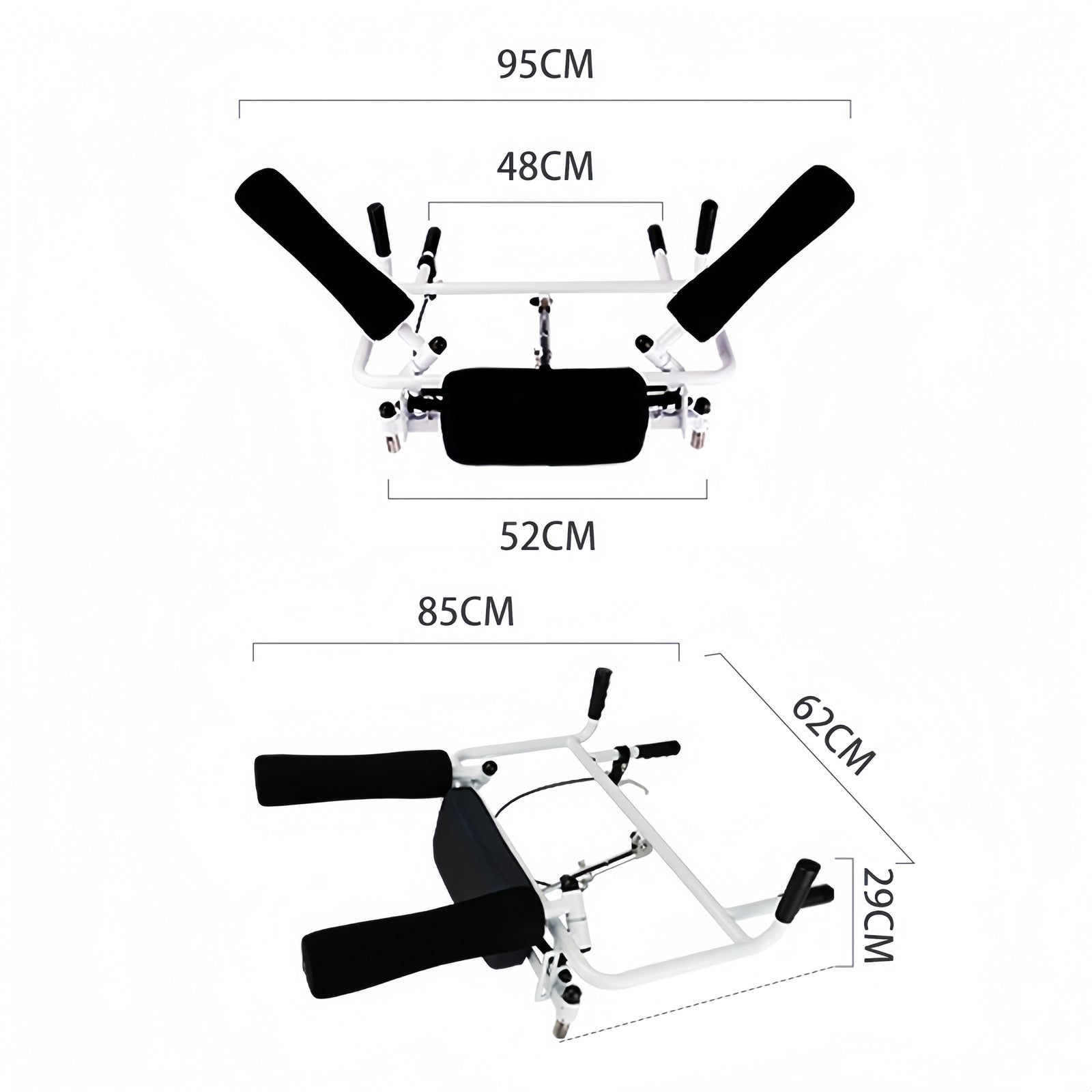 Lift Transfer Chair Patient Wheelchair+Assist Rise Lifter Hydraulic Lift Chair