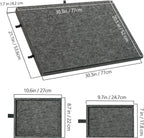 Portable Puzzle Board 1000pcs Felt Jigsaw Puzzle Table with Drawers Covers