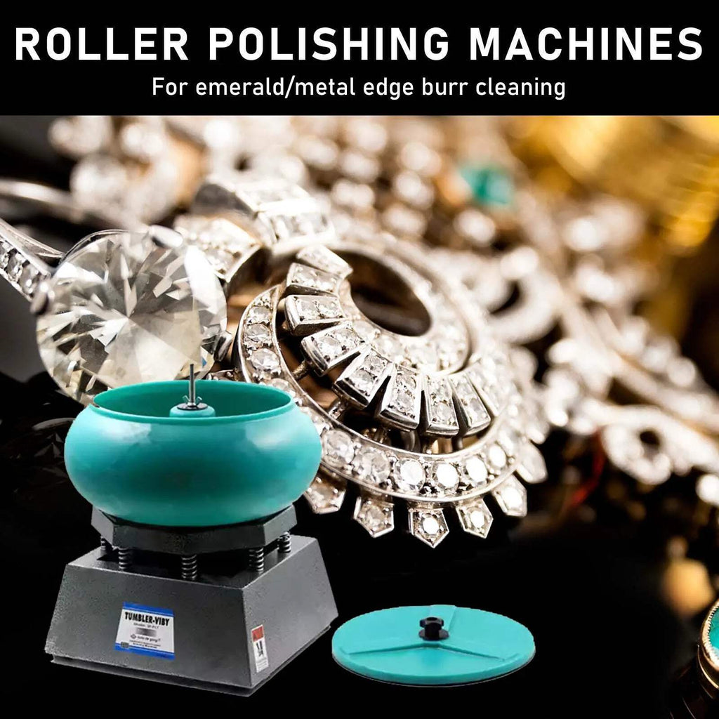 12L Vibration Polishing Machine Vibrating Tumbler Jewelry Vibratory Polisher AU