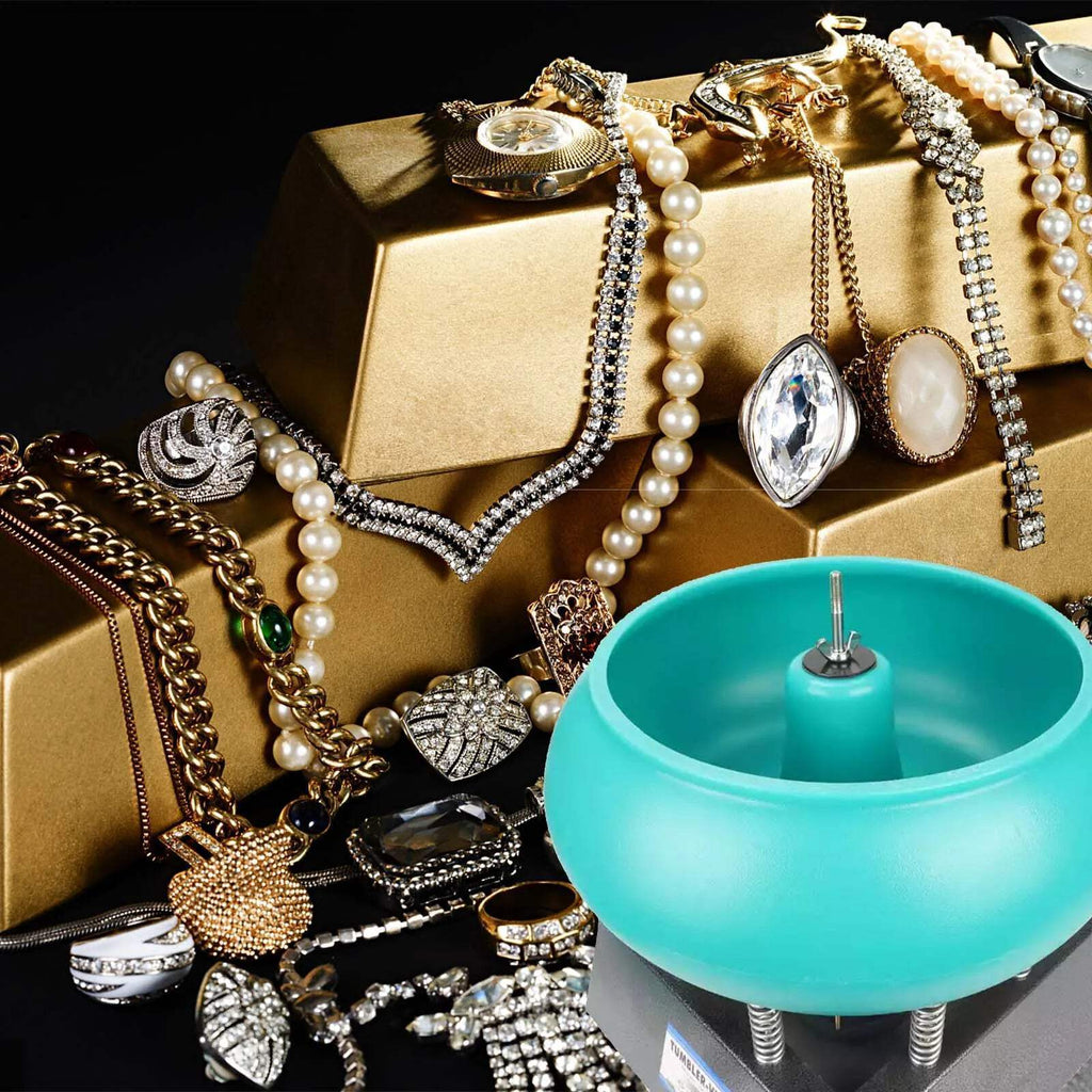 12L Vibration Polishing Machine Vibrating Tumbler Jewelry Vibratory Polisher AU