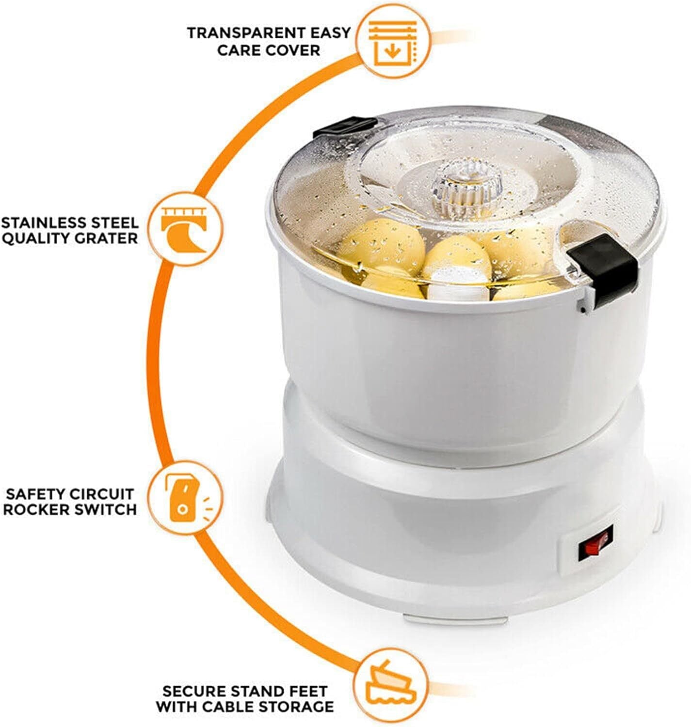 220V Automatic Electric Potato Peeler Potato Peeling Machine Vegetable Peeler