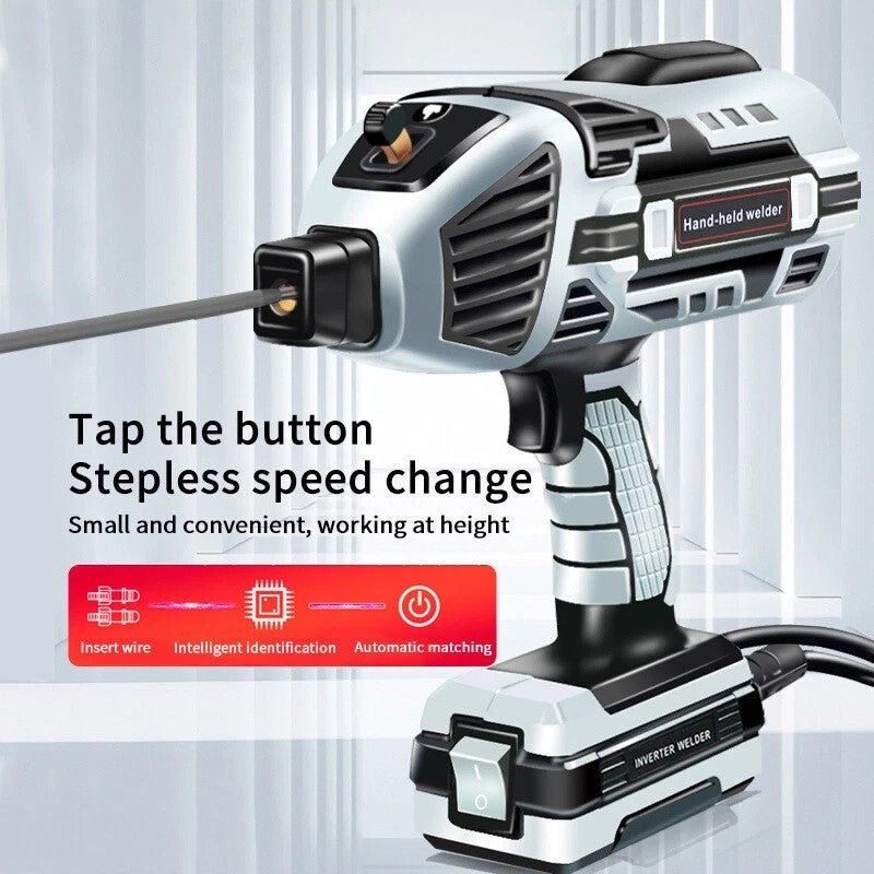 3000W Handheld Welding Machine Portable ARC Welder Gun Hand Held Welder Machine