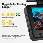 4.3" LCD Monitor Fish Finder Portable  Fishing Camera W/ 8 LED IR For Lake Sea