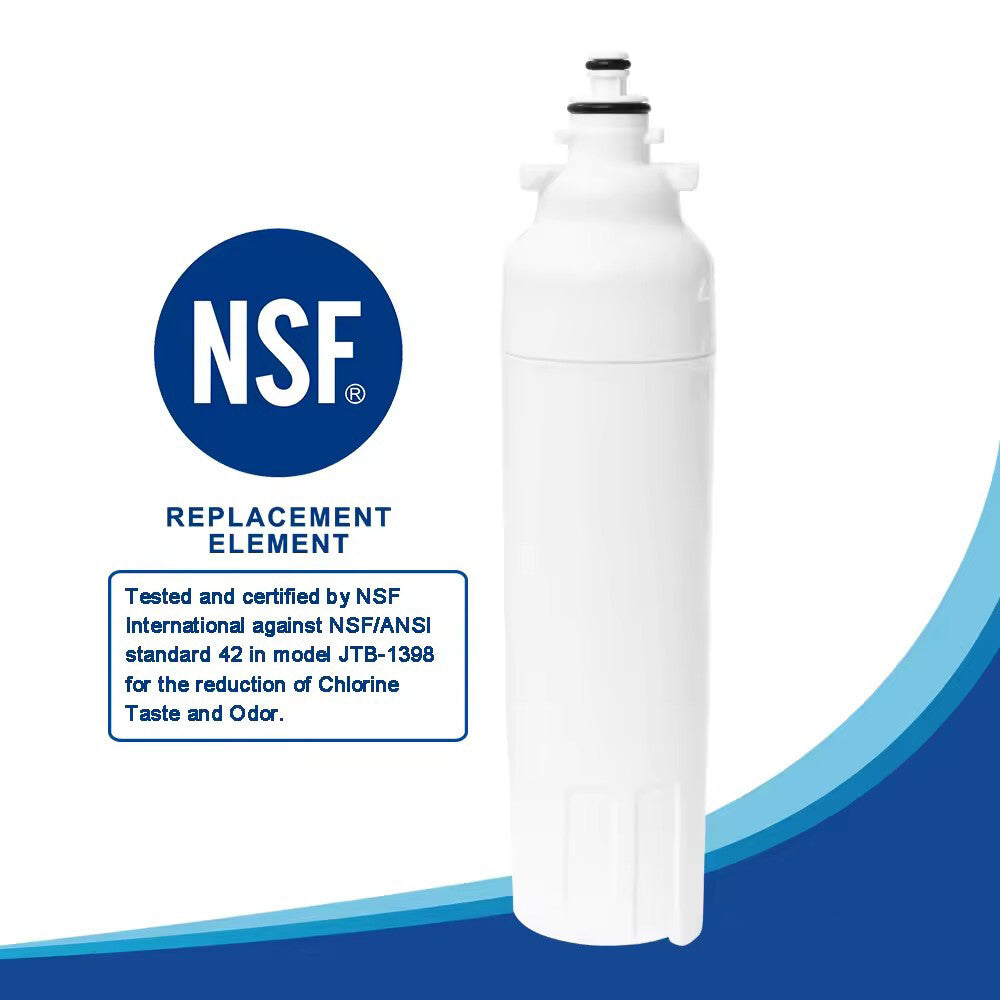 LT800P Water Filter for LG & Kenmore Fridges, 4-Pack Compatible with ADQ73613401