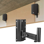 PA Speaker Bracket Holder Wall Mounted Speaker Brackets Swivel & Tilt 2 Packs