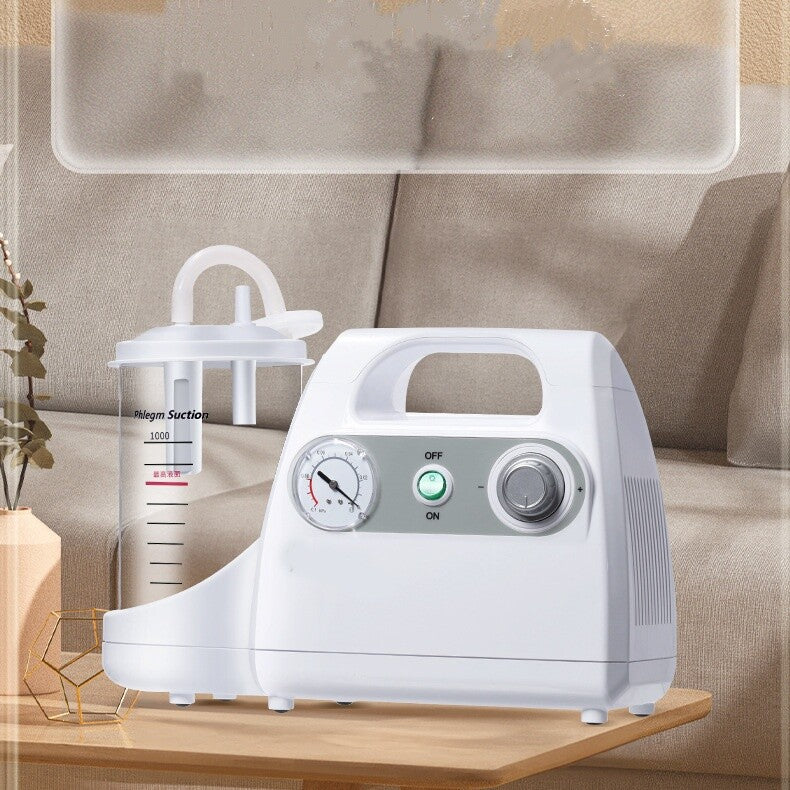 Portable Suction Emergency Machine Medical Aspirator Silent Vacuum Pumping Unit