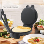 1200W Electric Chapati Roti Maker Electric Bread Crepe Machine Tortilla Maker
