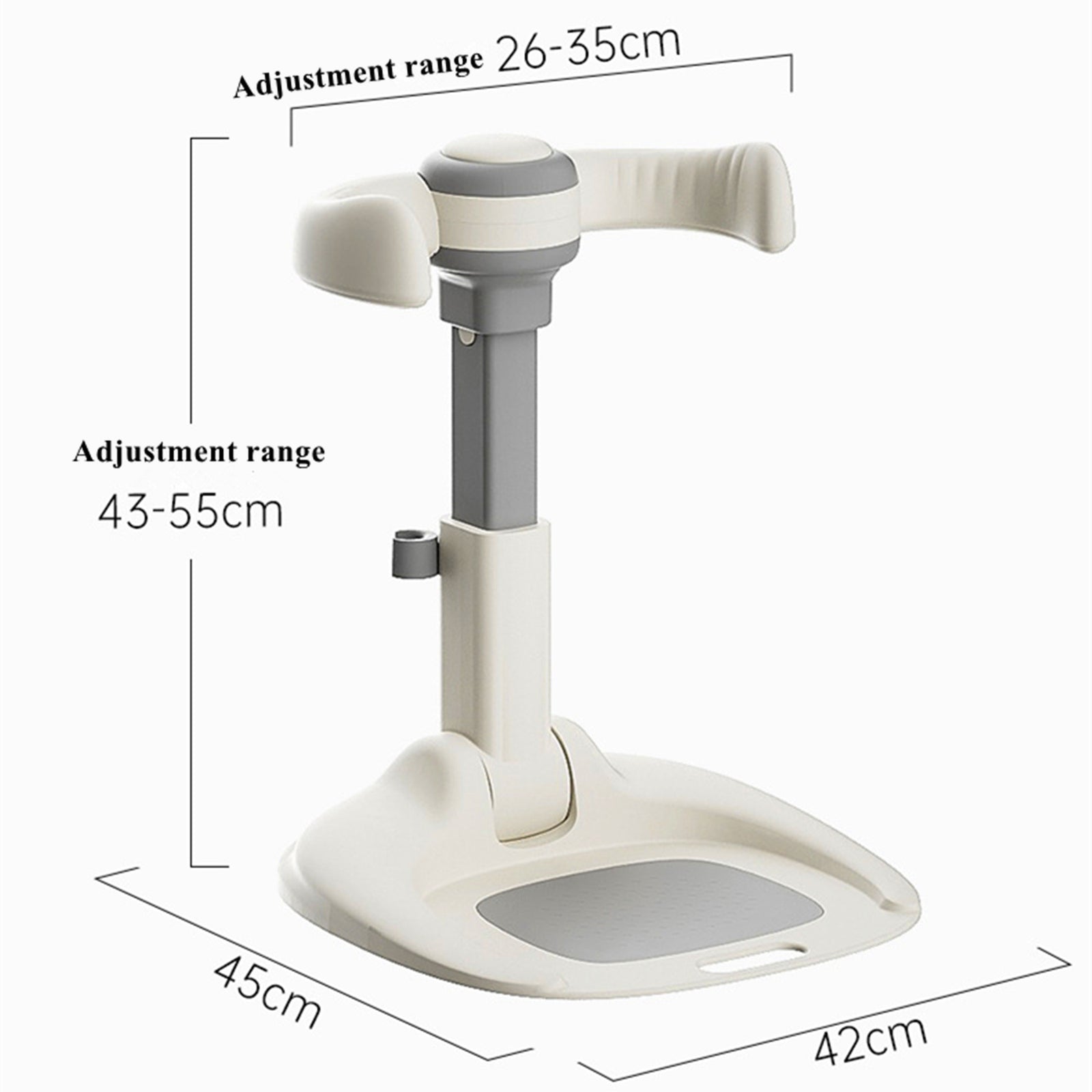 Baby Shower Stand Huggable Baby Bath 8-36 Months Toddler Shower Standing Support
