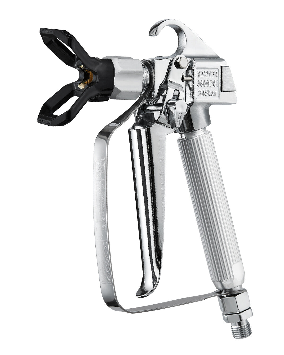 High-Pressure Airless Paint Spray Gun with 517 Tip for Versatile Applications