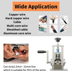 Wire Stripping Machine 1.25-38mm Portable Cable Stripper Wire Machine Tool AU