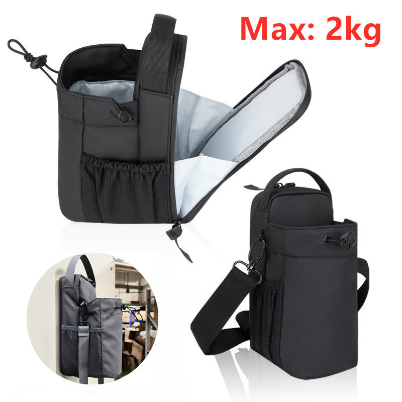 15*11*25CM Gym Magnetic Bag  w/Phone Pocket Portable Water Bottle Bag Holder