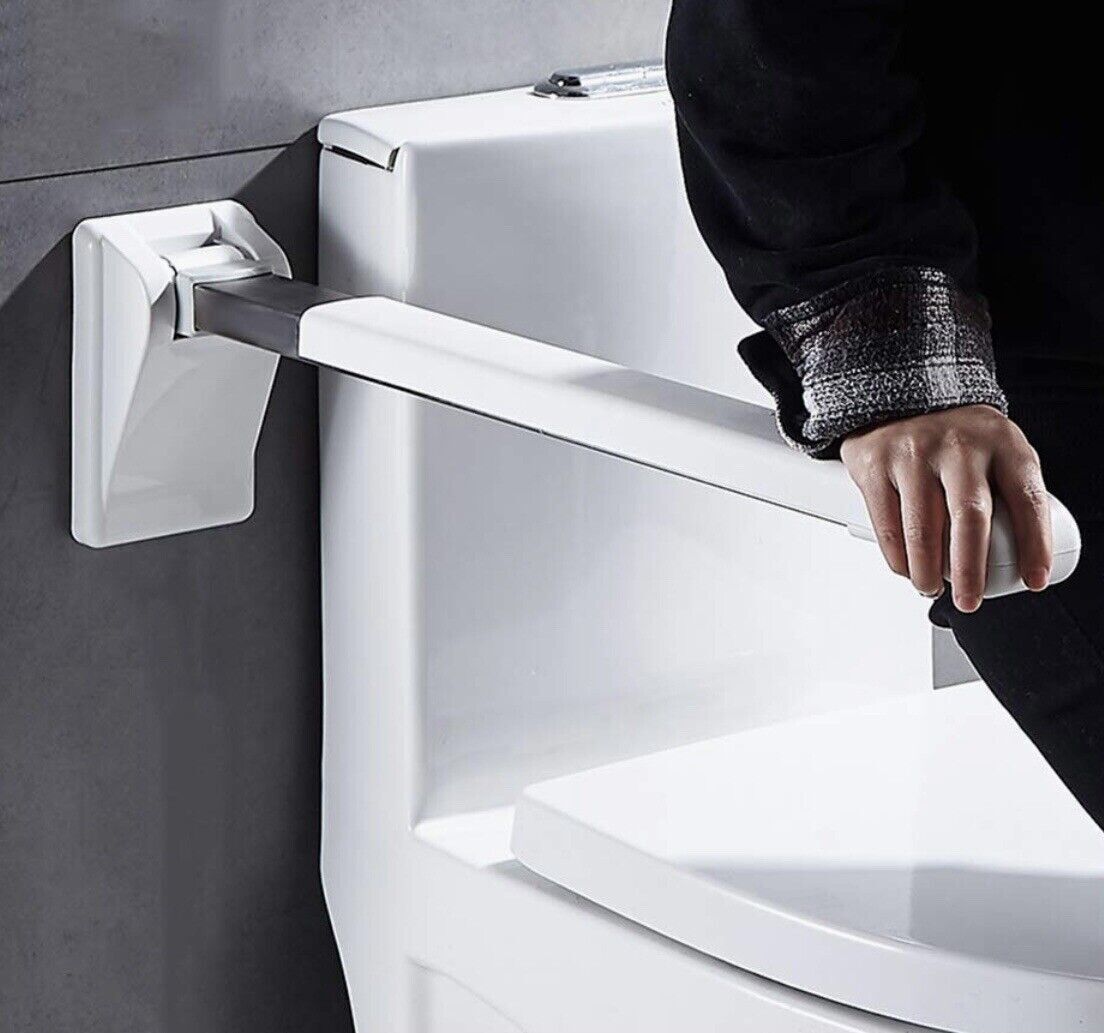Folding Grab Bar Toilet Handrails Bathroom Support Safety Rail Toilet Armrest