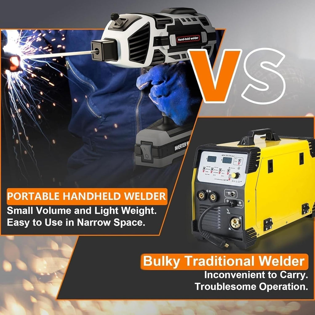 3000W Handheld Welding Machine Portable ARC Welder Gun Hand Held Welder Machine