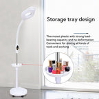 16x Magnifying Glass w/ Light Flexible Gooseneck Magnifying Floor Lamp LED light